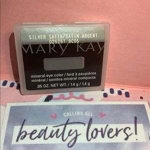 Mineral eye color -silver